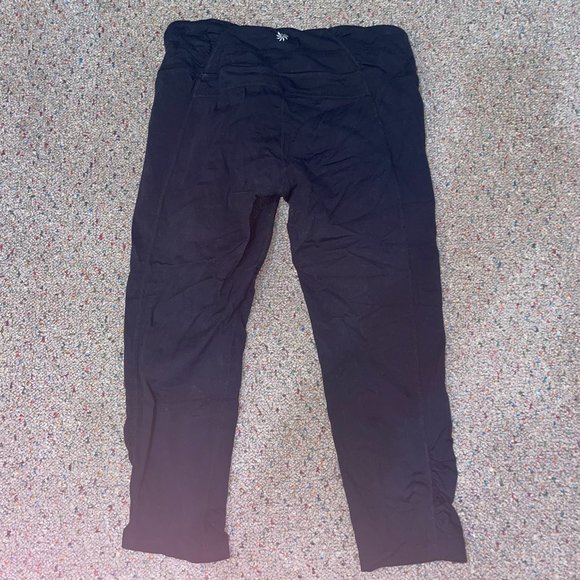 Athleta black cropped leggings size medium - Picture 2 of 2